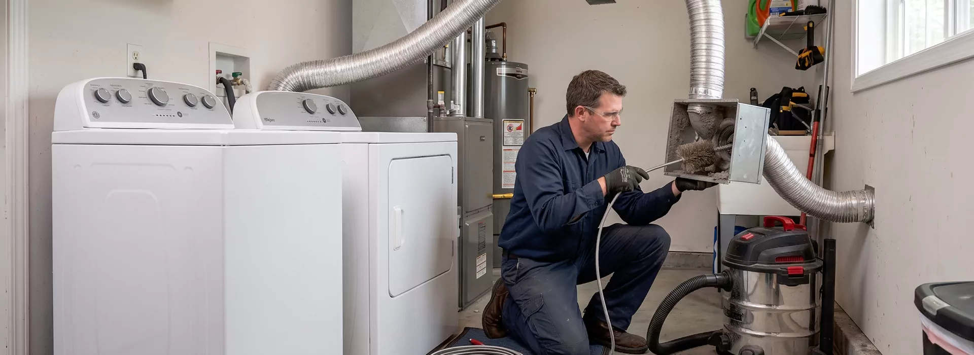 Dryer Vent Booster Fan Cleaning Pearland, TX