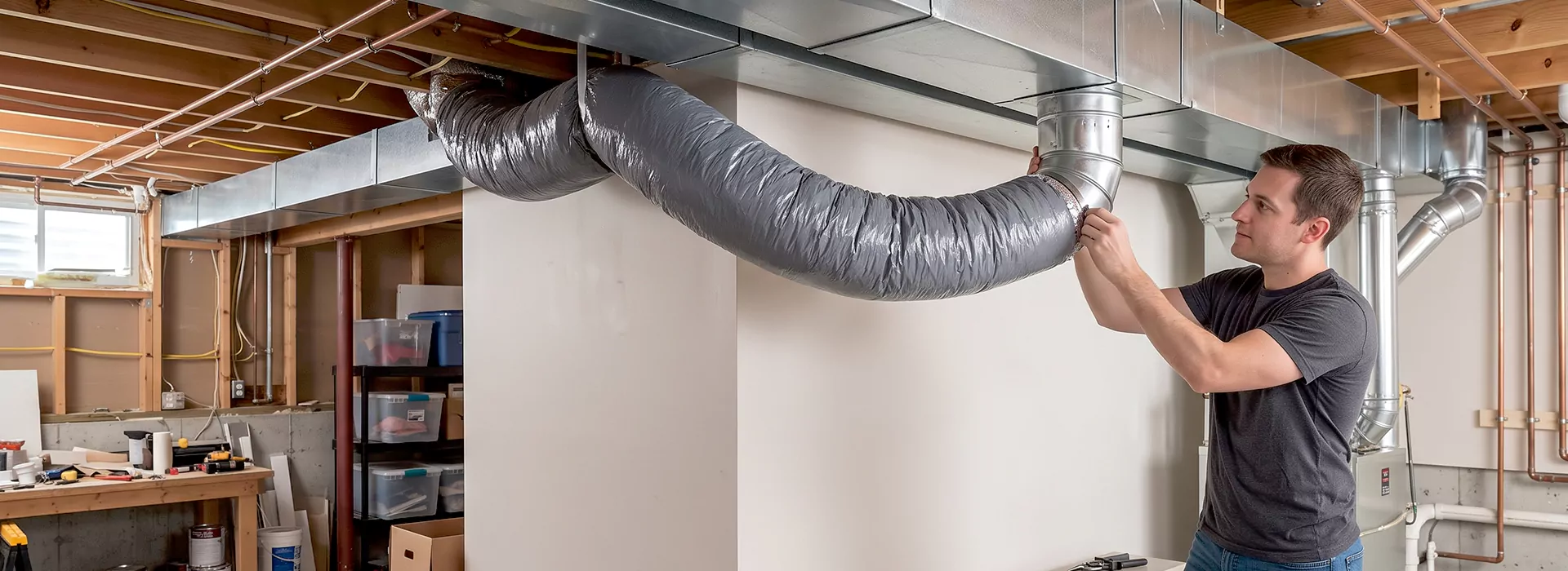 Dryer Vent Hose Installation in Pearland, Texas