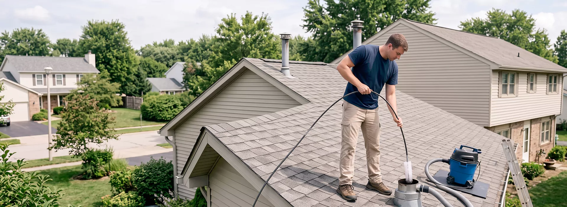 Roof Dryer Vent Cleaning Pearland, TX