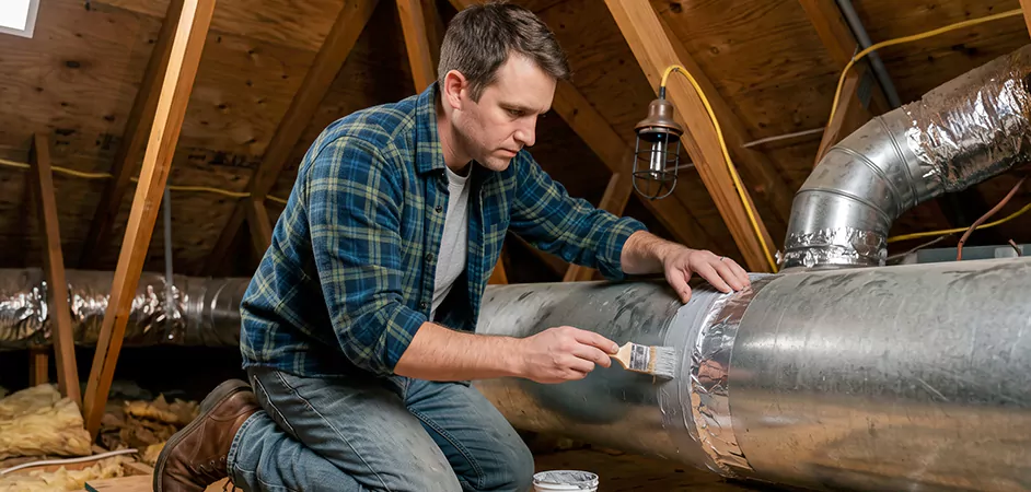 Air Duct Leak Repair in Pearland, TX