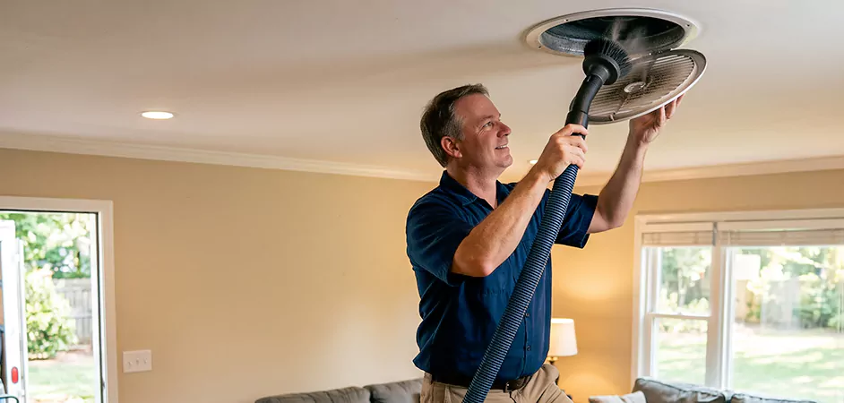 Residential Air Vent Cleaning in Pearland, TX