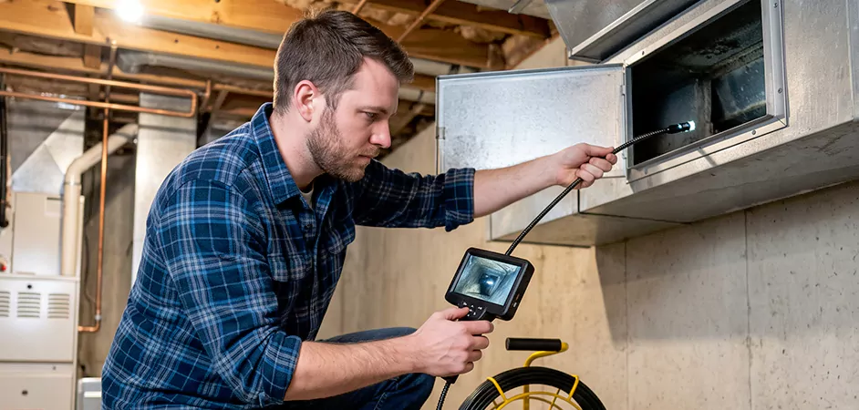 Post-Renovation Duct Inspection in Pearland