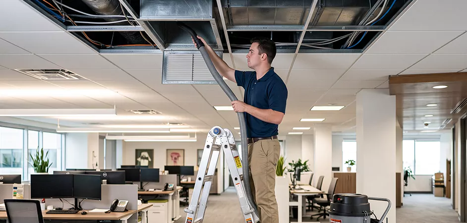 Restaurant Dining Room Duct Cleaning in Pearland