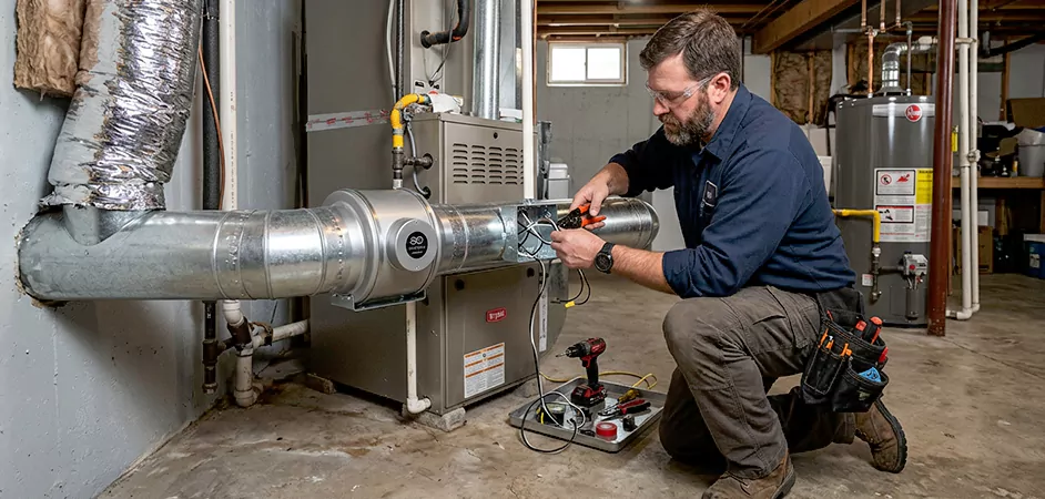 Booster Fan Installation in Pearland