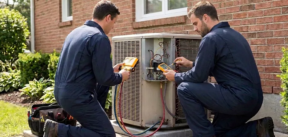 Heat Pump Inspection in Pearland