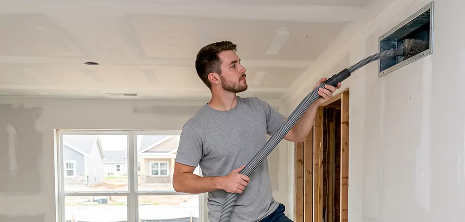Multifamily New Construction Duct Cleaning in Pearland
